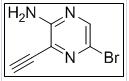 5-溴-3-乙炔基吡嗪-2-胺