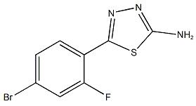 5-(4-溴-2-氟苯基)-1,3,4-噻二唑-2-胺