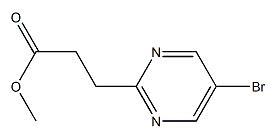 3-(5-溴嘧啶-2-基)丙酸甲酯