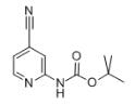 2-(BOC-氨基)-4-氰基吡啶