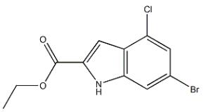 6-溴-4-氯吲哚-2-甲酸乙酯